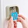 Zarker XB35 8Digit Push Button Combination Padlock 4 Digit Locking Mechanism 2Pack Blue Yellow