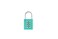 Zarker XB35 8Digit Push Button Combination Padlock 4 Digit Locking Mechanism Emerald 1Pack