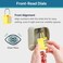 Zarker XD35 Combination Lock 3Digit Padlock for School Gym Sports LockerLock Fence Toolbox Case Hasp Storage 2Pack Yellow