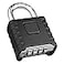 Diyife Heavy Duty Combination Padlock Large Outdoor Padlock OneTouch Unlocking High Security Weatherproof Design of Hidden Password Suitable for Locker Home School Garage Gate Garden