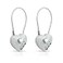 YAODHAOD 2 Pack Combination Lock 3 Digit Heart Shaped Padlock for School Gym Locker TSA Approved Cable Luggage Locks Sports Locker Lock LuggageFenceBackpackValentine Gift Gray