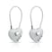 YAODHAOD 2 Pack Combination Lock 3 Digit Heart Shaped Padlock for School Gym Locker TSA Approved Cable Luggage Locks Sports Locker Lock LuggageFenceBackpackValentine Gift Gray