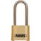 ABUS 18050 Solid Brass Combination Padlock Long Stainless Steel Shackle 212