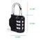 donjon DonJon Padlock2 Pack Combination Lock 3 Digit Padlock for GymOutdoorSchool LockerFenceHasp and StorageBlack