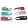 HAJXZH 6 Pcs Luggage Combination Locks Padlock Zinc Alloy Small Safe Combination Padlock for Backpacks Bags Suitcases Luggage Briefcases Notebook 6 Colors