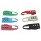 HAJXZH 6 Pcs Luggage Combination Locks Padlock Zinc Alloy Small Safe Combination Padlock for Backpacks Bags Suitcases Luggage Briefcases Notebook 6 Colors