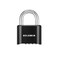 DELSWIN Gym Locker Lock 4Digit NoKey Combination Lock for School Gym Locker Heavy Duty Hardened Steel Shackle Weatherproof Combo Padlock for Hasp Storage Shed Fence Gate