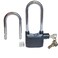 Lianshi LianShi Long CrossBeam Alarm Lock 110dba Universal Security Alarm Lock System AntiTheft for Door Motor Bicycle Padlock with 3 Keys 1PCS