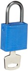 Brady 118929 Blue Compact Safety Lock Keyed Different 6 Locks