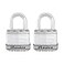 Master Lock M1XT Magnum Heavy Duty Padlock with Key 2 Pack KeyedAlike