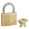 Master Lock 140D 8 Pack 1916in Wide Solid Brass Body Padlock