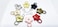XIANERHUI 2Pack Mini Cute Star Shaped Padlock with Key for Jewelry Box Purse Handbag Cabinet Treasure Chest Luggage Letter Box Diary BronzeLight
