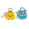 FRECI 4pcs Mini Padlock Security Lock with Key Cute Cartoon Doll Animal Padlock Kid Gift