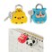 FRECI 4pcs Mini Padlock Security Lock with Key Cute Cartoon Doll Animal Padlock Kid Gift