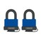ABUS 2 Pack 70IB45 Weatherproof Lock with 2 Keys for Outdoor Storage Marine 192in 49mm Wide Keyed Alike
