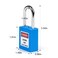 BULANGDI Bulangdi 5pcs Blue Loto Locks Set Keyed Different 2 Keys Per Lock OSHA Compliant Safety Padlocks for Electrical Lockout Tag Out Kits