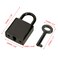 Coshar 4 Pack Mini Padlock with Key Vintage Antique Style Lock for Jewelry Box Storage Box Diary Book GunBlack