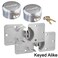Master Lock HaspHidden Shackle Keyed Alike Padlocks 7706271KA2
