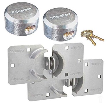 Master Lock HaspHidden Shackle Keyed Alike Padlocks 7706271KA2
