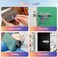 Homoyoyo Mini Locks with Keys Cute Star Shaped Padlock for Jewelry Box Purse Handbag Backpack Cabinet Treasure Chest Suitcases Letter Box Diary Notebook