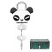 OSALADI Cute Panda Cabinet Padlock Mini Metal Lock with Keys for Jewelry Box Suitcase Locker Toy Chest and Home Security 138 Inch Cartoon Design