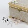 OSALADI Cute Panda Cabinet Padlock Mini Metal Lock with Keys for Jewelry Box Suitcase Locker Toy Chest and Home Security 138 Inch Cartoon Design