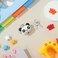 OSALADI Cute Panda Cabinet Padlock Mini Metal Lock with Keys for Jewelry Box Suitcase Locker Toy Chest and Home Security 138 Inch Cartoon Design