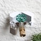 Dakekou Outdoor Faucet Lock with Padlock Water Spigot Lockout Device Suitable for Garden Hose Bib Water Valve ChildproofPrevent Water Theft and Unauthorized Use of WaterWhite