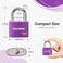 Puroma 2 Pack Keyed Padlock with 3 Keys Alike 78 Inch Locker Lock 40mm HeavyDuty Locks for Gate Fence Hasp Cabinet Toolbox School Gym Locker Purple