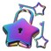 ULDIGI Star Shaped Padlock with Key Small Metal Lock for Diary Jewelry Box Handbag Decorative Mini Padlock DIY Accessories 165X118X078In