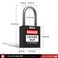 TRADESAFE Lockout Tagout Lock Sets 10 Black Keyed Alike Unlimited Grouping Safety Padlocks 2 Keys Per Lock OSHA Compliant Loto Locks