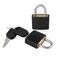 VIP Home VIP 8 Pc Metal Padlock Solid Brass Luggage Backpack Diary Jewelry Box Crafts School Teaching Lock with Key and Durable Cover Small Red