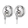 CINCINNO Keyed Alike Padlock with Key 304 Stainless Steel Storage Unit Lock234 inWide38 in Diameter Shackle Disc Locks for Sheds Garages and Fence2Pack