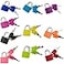GXXMEI 10PCS Suitcase Locks with Keys Small Luggage Padlocks Metal Padlocks Mini Keyed Padlock for School Gym Classroom Matching Game 10 Colors
