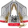 Lion Locks 24 Keyed Alike Padlocks with 2 Long Shackle 48 Keys Padlocks for Outdoor Use Locks with Keys Hardened Steel Case Pick Resistant Brass Pin Cylinder for Hasp Latch Locker Gate