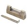 MY MIRONEY 295 Vintage Carved Fish Horizontal Padlock Chinese Antique Brass Lock with Key for Cabinet Jewelry Box Gift Box