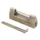 MY MIRONEY 295 Vintage Carved Fish Horizontal Padlock Chinese Antique Brass Lock with Key for Cabinet Jewelry Box Gift Box
