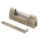 MY MIRONEY 295 Vintage Carved Fish Horizontal Padlock Chinese Antique Brass Lock with Key for Cabinet Jewelry Box Gift Box