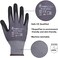 DS Safety Work Gloves Spandex Liner Nitrile Coated Work Gloves NP1001 MediumPack of 3 3 Pairs