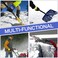 LOCCEF 2 Pairs Winter Work Gloves for Men and Women Freezer Gloves for Work Below Zero Thermal Insulated Super GripBlue 9L