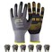 LOCCEF Endurance Knit Work Gloves MicroFoam Nitrile Coated6 PairsTacky Dot Grip Multi PurposeMicroFoam Gloves11XXL