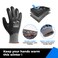 OriStout Waterproof Winter Work Gloves for Men and Women Touchscreen Freezer Gloves Thermal Insulated for Cold Weather