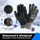 OriStout Waterproof Winter Work Gloves for Men and Women Touchscreen Freezer Gloves Thermal Insulated for Cold Weather