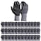 LOCCEF Safety Work Gloves MicroFoam Nitrile Coated36 PairsSeamless Knit Nylon GlovesHome ImprovementMicroFoam Gloves 36 Pairs 10XL