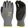 G & 12 PAIRS Mens Working Gloves with Micro Foam Coating Garden Gloves Texture Grip mens Work Glove For general purpose construction yardwork XLargeGreyBlack