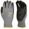 G & 12 PAIRS Mens Working Gloves with Micro Foam Coating Garden Gloves Texture Grip mens Work Glove For general purpose construction yardwork XLargeGreyBlack