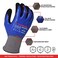 Armor Guys Kyorene Protective Work Gloves Full Nitrile Coated Tear Abrasion Resistant Graphene Gloves Oil and Water Resistant for Manufacturing Maintenance Size L 3Pk