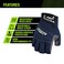 AWP Pro Fingerless Work Gloves for Men And Women FormFitting Performance Design Large