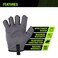AWP Pro Fingerless Work Gloves for Men And Women FormFitting Performance Design Large