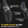 COOLJOB 1260 Pairs Safety Work Gloves Pack Bulk with Grip PU Coating 13 Gauge Seamless Knit Gloves with Polyurethane Dipped for Warehouse Working Breathable Lightweight for Men Women Black Small